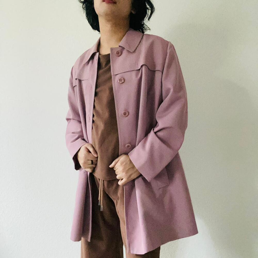 Vintage Mauve Peacoat
